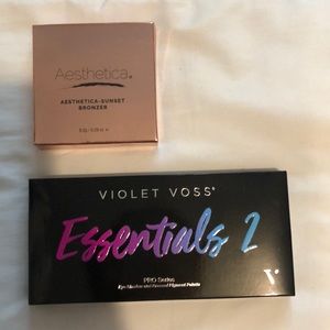 Brand new eyeshadow pallet and bronzer